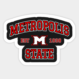 Metropolis State University Sticker